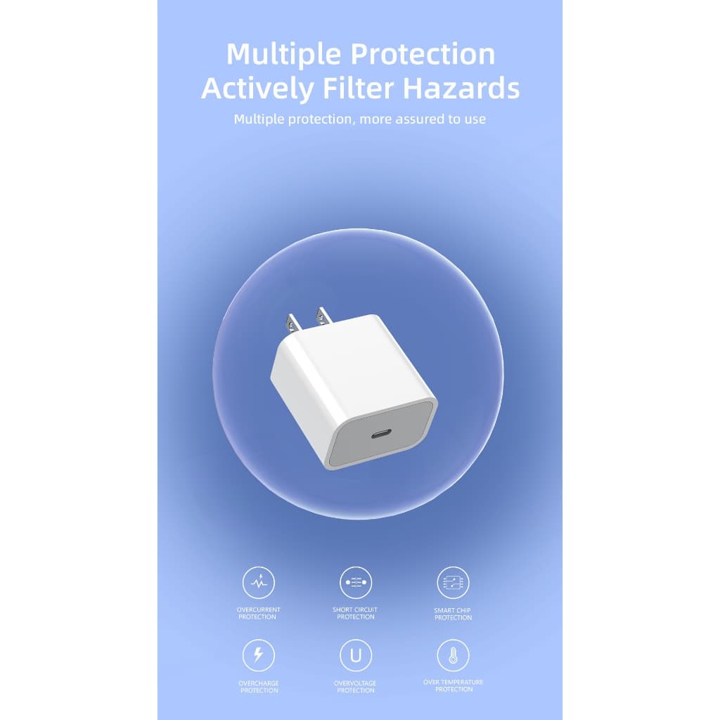 原廠認證 PD快充 快充頭 20W Type C 手機充電 充電頭